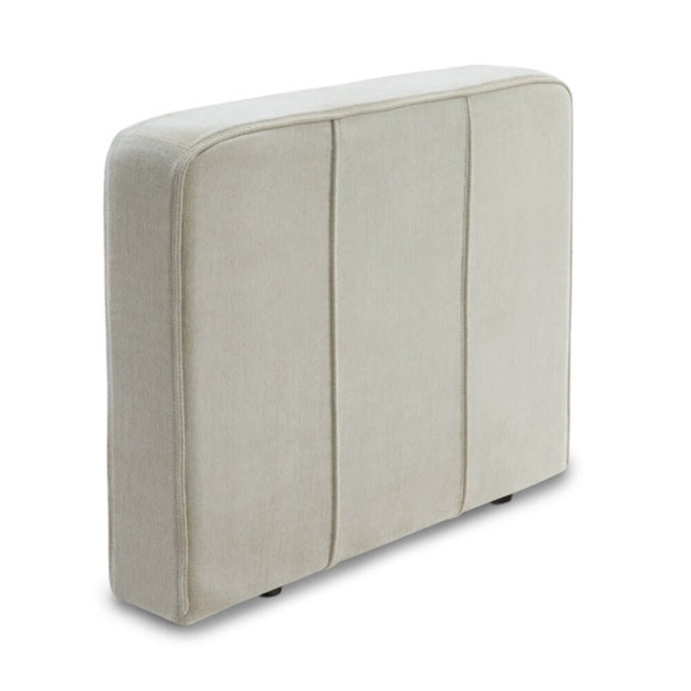 Lovesac Side Cover: Tan Combed Chenille